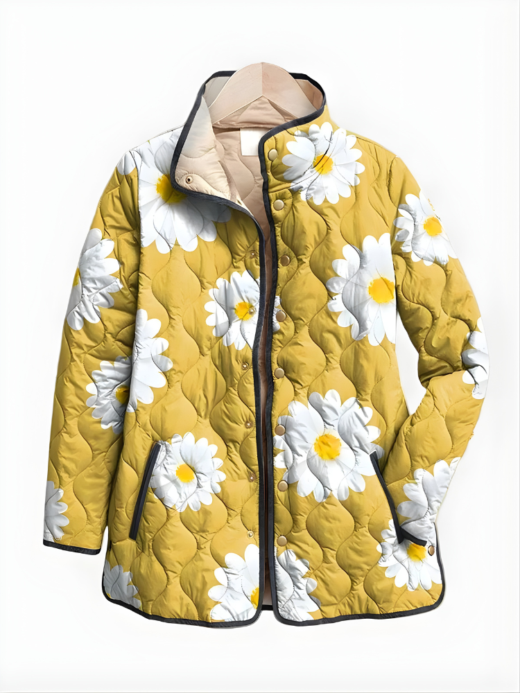 Carter™ | Giacca trapuntata floreale dal fascino vintage