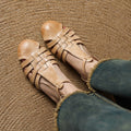 Solene - Ballerine ortopediche in pelle