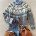 Cheryl™ | Maglione in maglia chic vintage