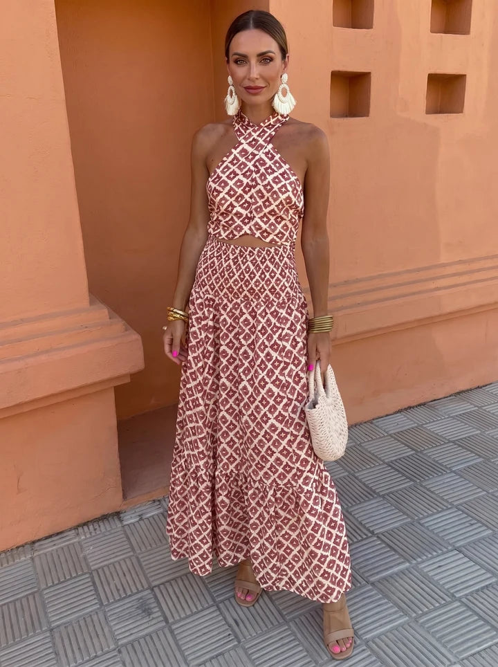 Elsa | Set elegante con design a spalle scoperte
